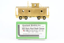 Load image into Gallery viewer, HO Brass OMI - Overland Models, Inc. Soo Line "Shorty" Wood Sheath Caboose w/ Truss Rod Underframe Nos. 199 &amp; 235
