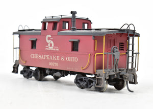 HO Brass OMI - Overland Models, Inc. C&O - Chesapeake & Ohio Steel Caboose #90200-90299 Series CP & Weathered No. 90276