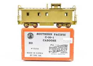 HO Brass PSC - Precision Scale Co. SP - Southern Pacific C-30-1 Wooden Cupola Caboose