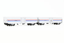 Load image into Gallery viewer, N Kato 106-3503 Amtrak Material Handling Car 2-Pack Phase III Set C-1 Nos. 1524 and 1547

