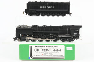 HO Brass CON OMI - Overland Models Inc. UP - Union Pacific FEF-1 Class 4-8-4 Factory Painted No. 804 Tsunami DCC & Sound