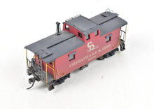 Load image into Gallery viewer, HO Brass OMI - Overland Models, Inc. C&amp;O - Chesapeake &amp; Ohio Steel Caboose #90200-90299 Series CP &amp; Weathered No. 90276
