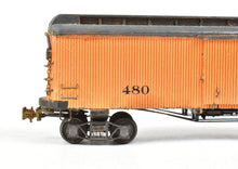 Load image into Gallery viewer, HO La Belle Woodworking IT - Illinois Terminal Freight/Baggage Trailer Built and Painted #480
