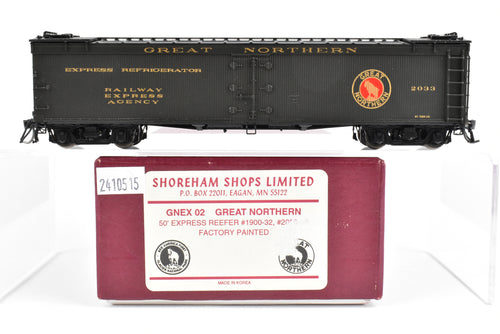 HO Brass Shoreham Shops GN - Great Northern 50 Foot Express Reefer FP #2033
