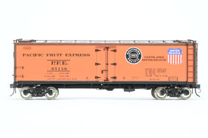 O Brass PSC - Precision Scale Co. PFE - Pacific Fruit Express 40’ R-30-21 Wood Refrigerator Car FP No. 65150