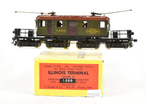 HO Brass Suydam ITS - Illinois Terminal System Class C Electric Freight Locomotive painted 1598#