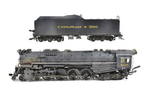 HO Brass Key Imports C&O - Chesapeake & Ohio J-3 605 Class 4-8-4 Custom Painted