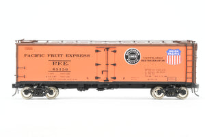 O Brass PSC - Precision Scale Co. PFE - Pacific Fruit Express 40’ R-30-21 Wood Refrigerator Car FP No. 65150