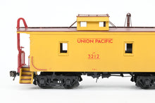 Load image into Gallery viewer, HO Brass CON OMI - Overland Models, Inc. UP - Union Pacifi1c CA-1 Wood Caboose Original Ends and Wood Beam Trucks Pro-Painted No. 3212
