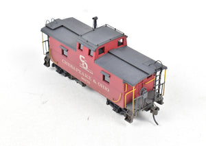 HO Brass OMI - Overland Models, Inc. C&O - Chesapeake & Ohio Steel Caboose #90200-90299 Series CP & Weathered No. 90276