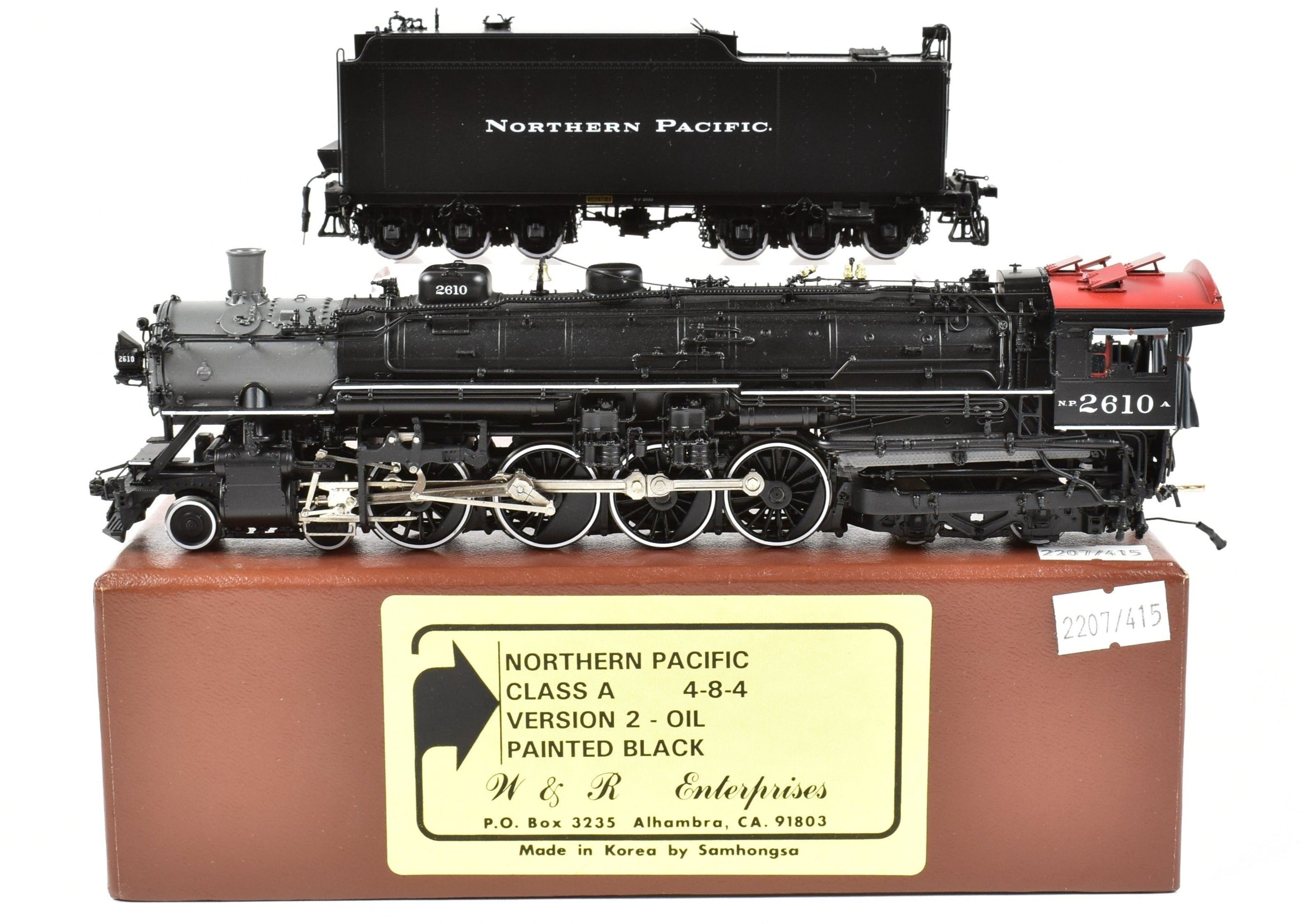 HO Brass CON W&R Enterprises NP - Northern Pacific Class A 4