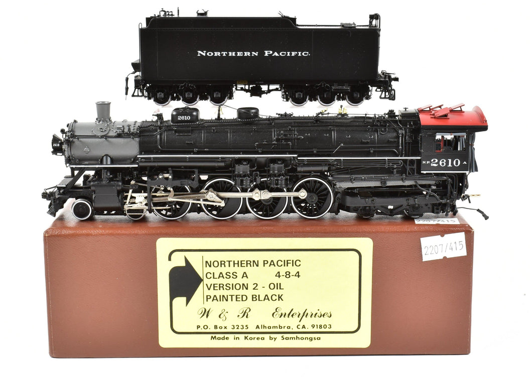 HO Brass CON W&R Enterprises NP - Northern Pacific Class A 4-8-4 Version 2 - Oil FP No. 2610