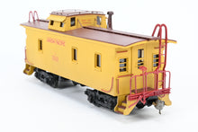 Load image into Gallery viewer, HO Brass CON OMI - Overland Models, Inc. UP - Union Pacifi1c CA-1 Wood Caboose Original Ends and Wood Beam Trucks Pro-Painted No. 3212
