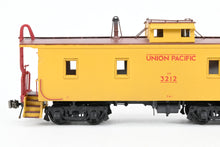 Load image into Gallery viewer, HO Brass CON OMI - Overland Models, Inc. UP - Union Pacifi1c CA-1 Wood Caboose Original Ends and Wood Beam Trucks Pro-Painted No. 3212
