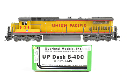 HO Brass OMI - Overland Models, Inc. UP - Union Pacific GE Dash 8-40C Custom Painted No. 9138 WRONG BOX