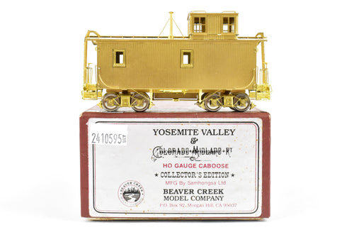 HO Brass CON Beaver Creek CM - Colorado Midland Wood Caboose Collector's Edition