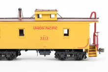 Load image into Gallery viewer, HO Brass CON OMI - Overland Models, Inc. UP - Union Pacifi1c CA-1 Wood Caboose Original Ends and Wood Beam Trucks Pro-Painted No. 3212
