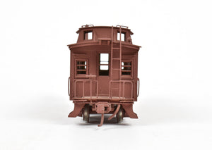 HO Brass Trains Inc. UP - Union Pacific CA-1 Wood Caboose Painted Not Lettered NO BOX