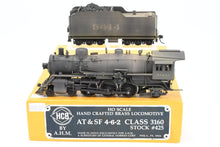 Load image into Gallery viewer, HO Brass AHM - Associated Hobby Manufacturers HCB AT&amp;SF - Santa Fe 3400 Class 4-6-2 Custom Painted and Weathered No. 3414
