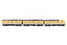 Load image into Gallery viewer, HO Brass Oriental Limited D&amp;RGW - Rio Grande EMD F9 A/B/B Set 1750 HP Each Factory Painted
