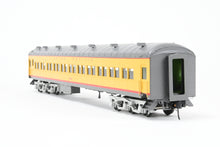 Load image into Gallery viewer, O Brass Sunset Models Third Rail UP - Union Pacific 72’ Harriman Coach FP Yellow/Gray No. 1054
