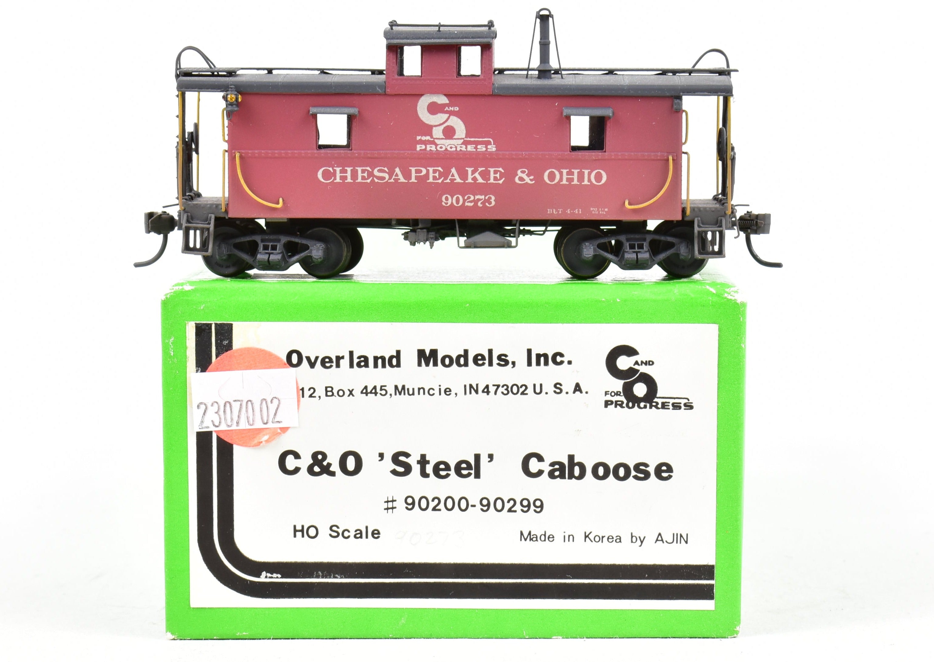 HO Brass OMI - Overland Models, Inc. C&O - Chesapeake & Ohio