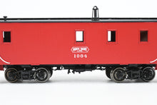 Load image into Gallery viewer, HO Brass CON OMI - Overland Models, Inc. CNS&amp;M - North Shore Line Wood Caboose w/o Cupola Factory Painted No. 1004
