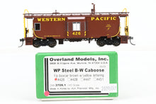 Load image into Gallery viewer, HO Brass OMI - Overland Models, Inc. WP - Western Pacific Steel Bay Window Caboose w/ Roof Walk  Factory Painted No. 426

