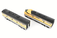 Load image into Gallery viewer, HO Brass Oriental Limited D&amp;RGW - Rio Grande EMD F9 A/B/B Set 1750 HP Each Factory Painted
