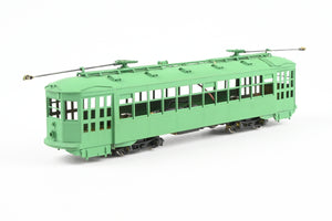 HO Brass MTS Traction Imports BER - Boston Elevated Railway Type 5 Streetcar (1929 Modification) Partially Painted