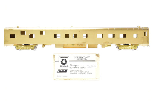 HO Brass Oriental Limited NP - Northern Pacific North Coast Limited Sleeper #350 w/o Skirts