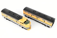 Load image into Gallery viewer, HO Brass Oriental Limited D&amp;RGW - Rio Grande EMD F9 A/B/B Set 1750 HP Each Factory Painted
