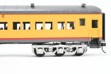 Load image into Gallery viewer, O Brass Sunset Models Third Rail UP - Union Pacific 72’ Harriman Coach FP Yellow/Gray No. 1054
