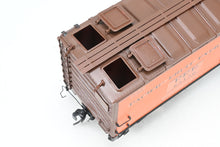 Load image into Gallery viewer, O Brass PSC - Precision Scale Co. PFE - Pacific Fruit Express 40’ R-30-21 Wood Refrigerator Car FP No. 65150
