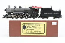 Load image into Gallery viewer, HO Brass W&amp;R Enterprises NP - Northern Pacific Q-1 4-6-2 FP Passenger Gray No. 2129

