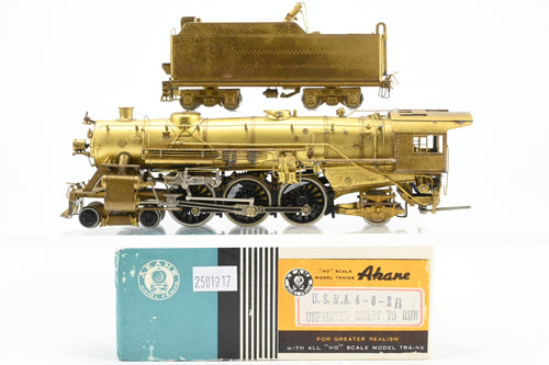 HO Brass Akane Various Roads USRA – United States Railway Administration 4-6-2 Heavy Pacific