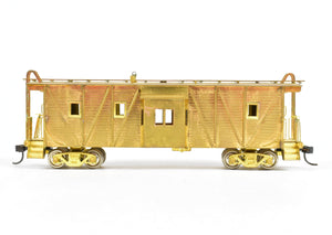 HO Brass Westside Model Co. WP - Western Pacific Outside Brace Bay Window Caboose