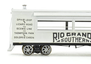 On3 Brass LMB Models RGS - Rio Grande Southern Galloping Goose #5 Custom Painted NO BOX