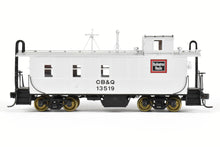 Load image into Gallery viewer, HO Brass Railway Classics CB&amp;Q - Burlington Route NE10 Steel Waycar As Modified 1945 FP No. 13519
