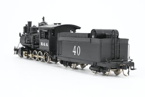 HOn3 Brass Key Imports RGS - Rio Grande Southern C-19 No. 40 2-8-0 Consolidation Factory Painted