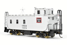 Load image into Gallery viewer, HO Brass Railway Classics CB&amp;Q - Burlington Route NE10 Steel Waycar As Modified 1945 FP No. 13519
