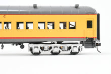 Load image into Gallery viewer, O Brass Sunset Models Third Rail UP - Union Pacific 72’ Harriman Coach FP Yellow/Gray No. 1054
