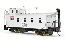Load image into Gallery viewer, HO Brass Railway Classics CB&amp;Q - Burlington Route NE10 Steel Waycar As Modified 1945 FP No. 13519
