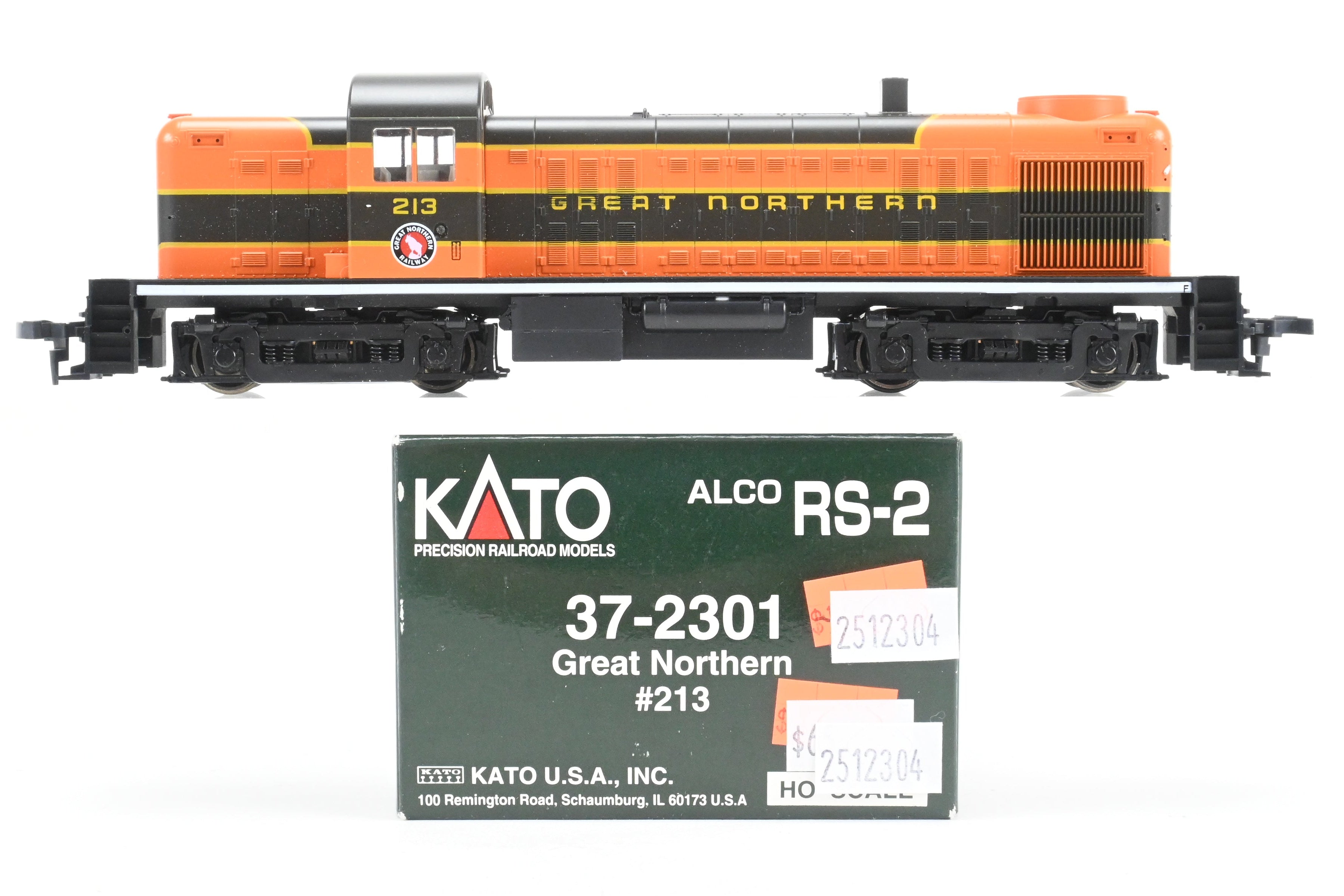 HO Kato GN - Great Northern Alco RS-2 FP No. 213 – ReSourced Rails