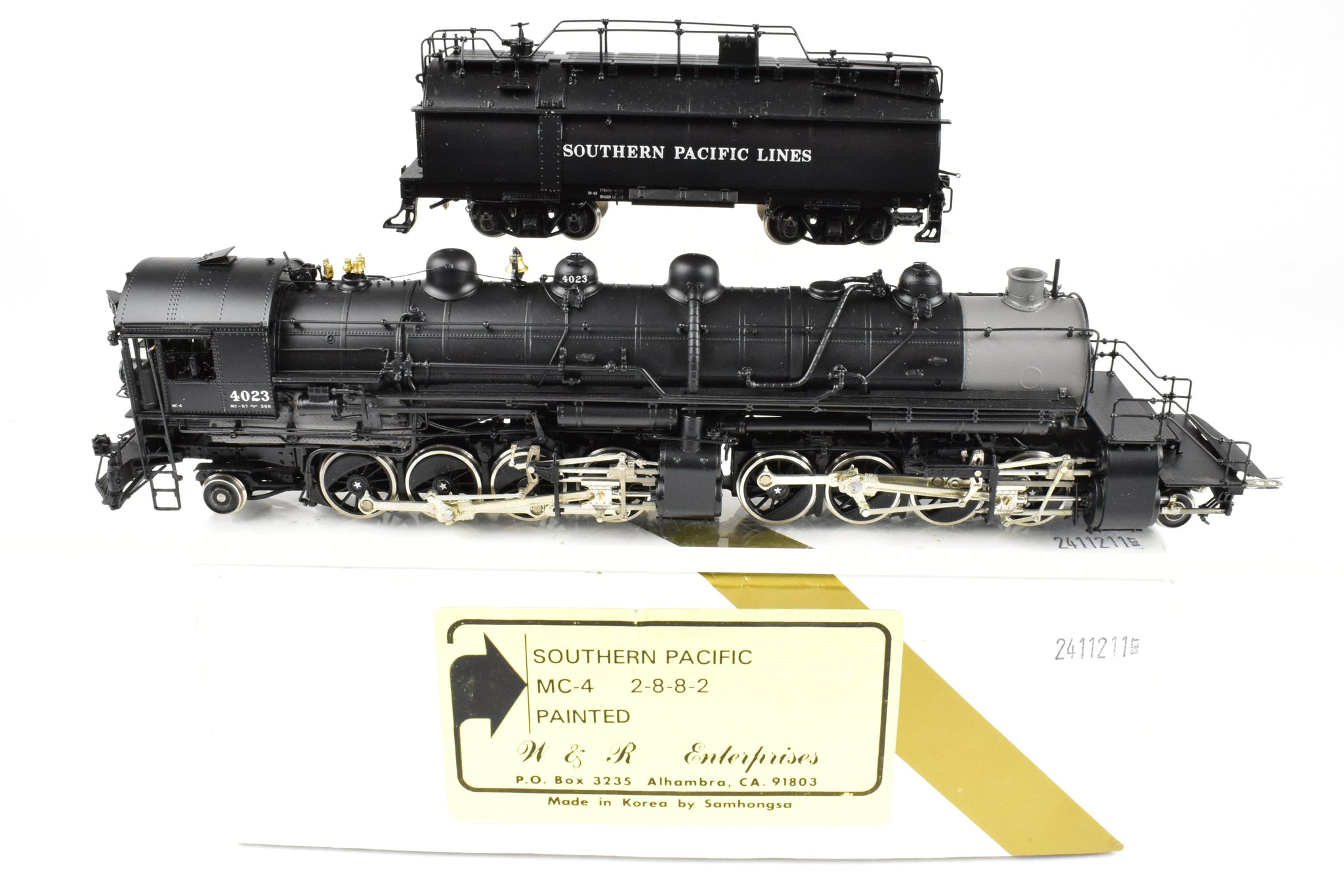 HO Brass CON W&R Enterprises SP - Southern Pacific MC-4 HO Brass CON W&R Enterprises SP - Southern Pacific MC-4