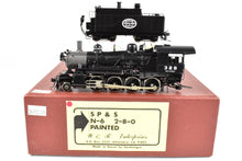 Load image into Gallery viewer, HO Brass W&amp;R Enterprises SP&amp;S - Spokane Portland &amp; Seattle Class N-6 2-8-0 No. 328 FP Black
