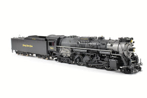 HO Brass Key Imports NKP - Nickel Plate Road S-2/3 Class 2-8-4 Berkshire CP and Weathered