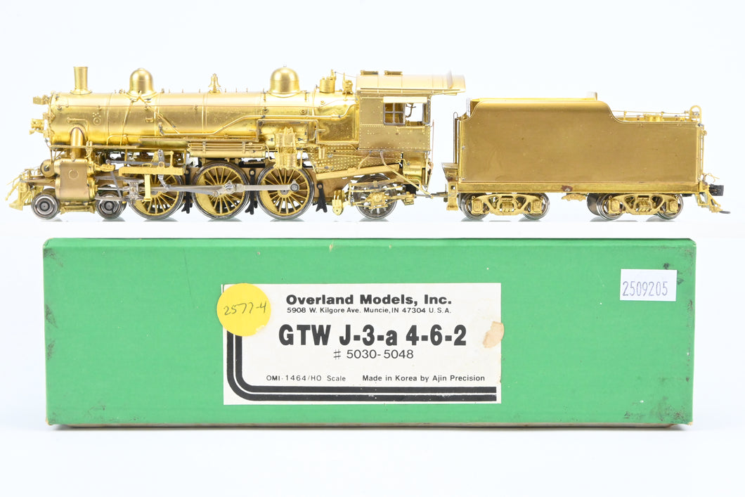 HO Brass OMI - Overland Models GTW - Grand Trunk Western J-3-a 4-6-2 Nos. 5030-5048