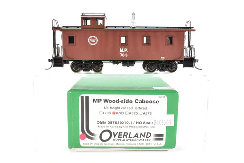 HO Brass OMI - Overland Models, Inc. MP - Missouri Pacific Wood-Side Caboose F/P #783