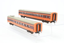 Load image into Gallery viewer, HO Brass NPP - Nickel Plate Products MILW - Milwaukee Road Hiawatha 2-Car Set Dining Car and Parlor Car Custom Painted /Upgraded Walthers Trucks
